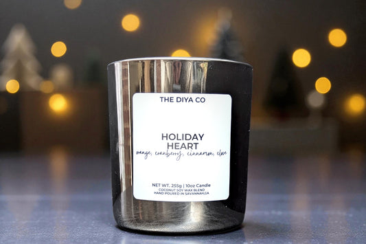 12 oz Holiday Heart | Coconut Soy Candle