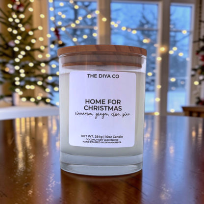 10 oz Home for Christmas | Coconut Soy Candle