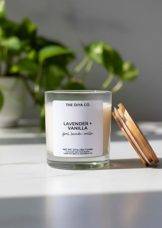 8 oz Lavender and Vanilla | Coconut Soy Candle