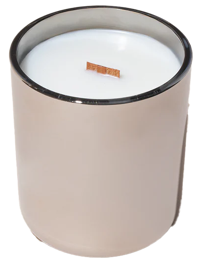 12 oz Maple Chai & Sweet Cream- Hand Poured, Non-toxic, Coconut Soy Wax Blend Candle - Aura Jar