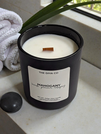 12 oz Mahogany  | Coconut Soy Candle