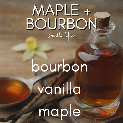 12 oz Maple Bourbon | Coconut Soy Candle
