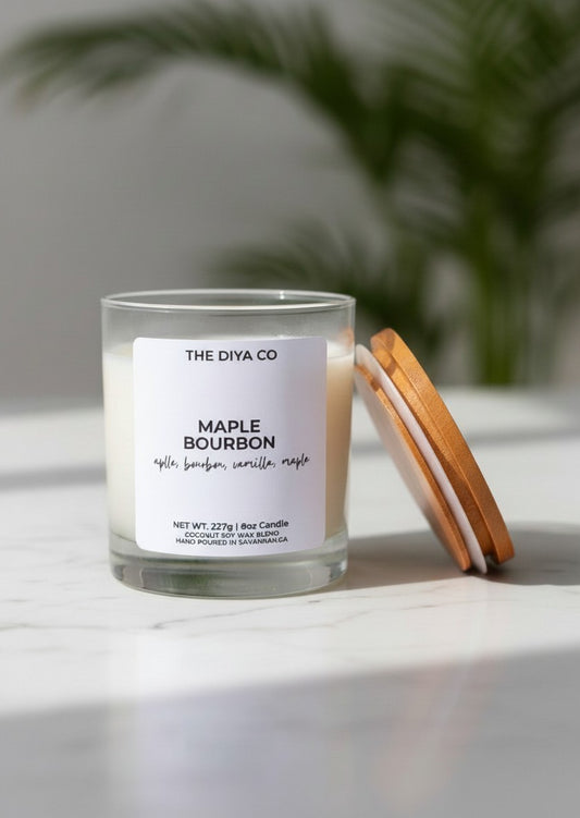 8 oz Maple Bourbon | Coconut Soy Candle