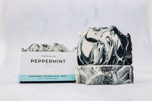 Peppermint Anise Soap, Natural, Palm-Oil Free