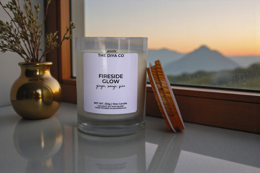 10 oz Fireside Glow | Coconut Soy Candle