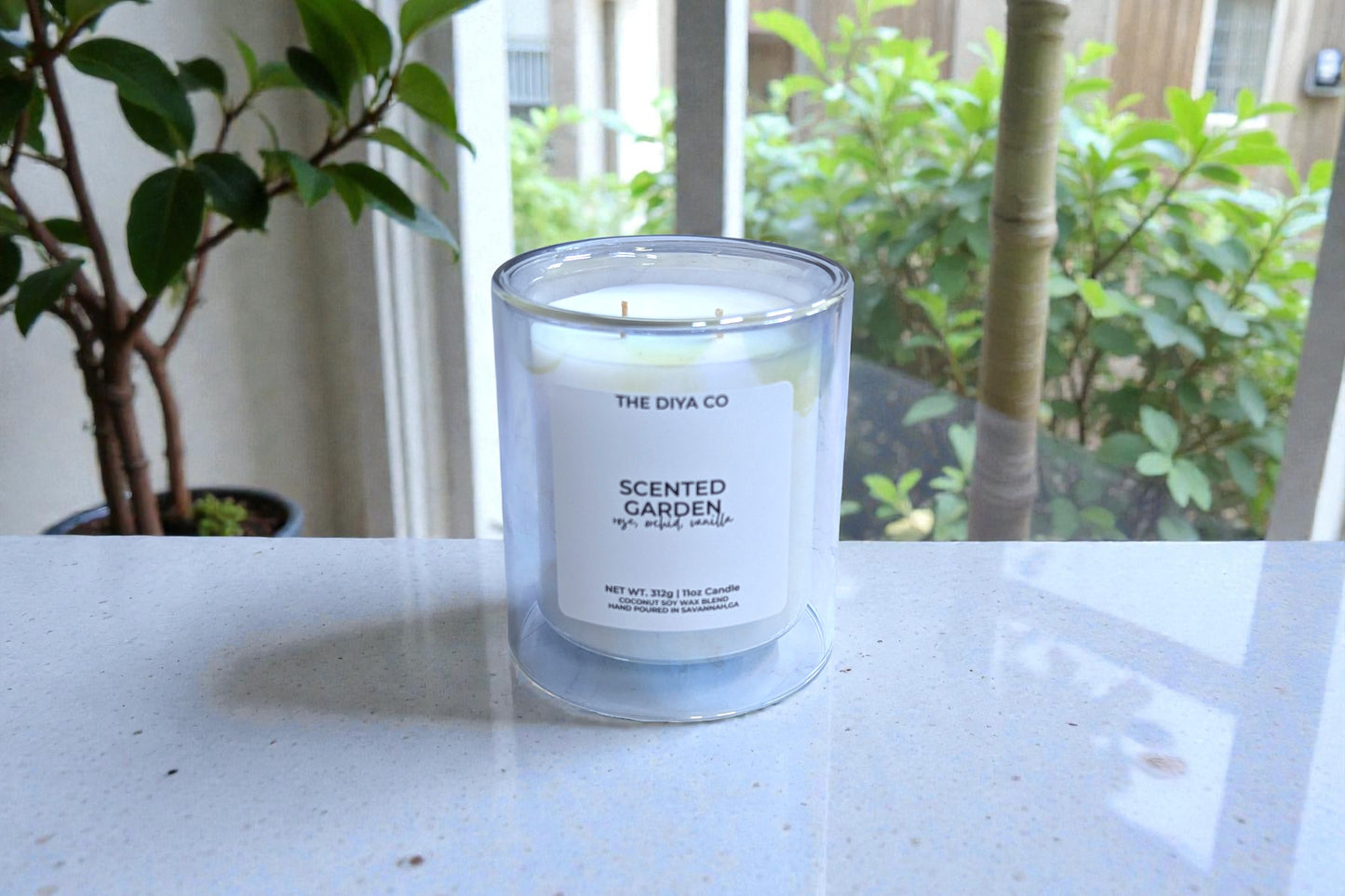 11 oz Scented Garden | Coconut Soy Candle