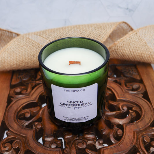 12 oz Spiced Gingerbread | Coconut Soy Candle