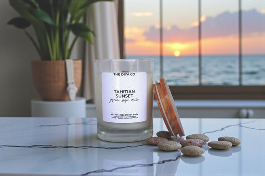 10 oz Tahitian Sunset | Coconut Soy Candle
