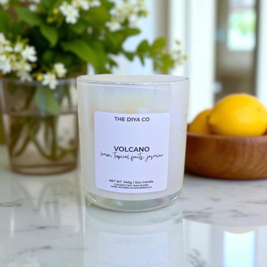 12 oz Volcano (Dupe) |   Iridescent Jar Coconut Soy Candle